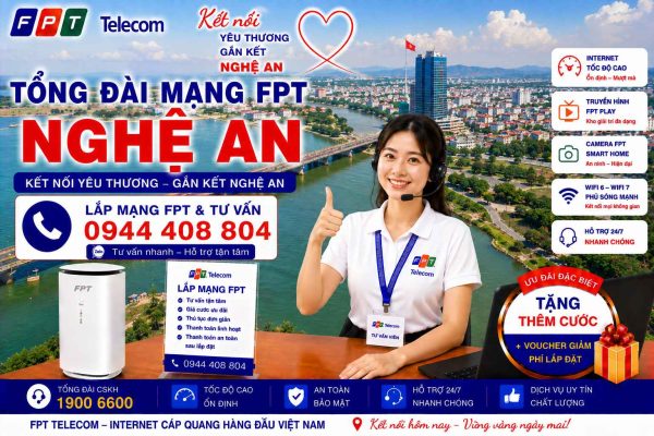 tổng đài fpt nghệ an